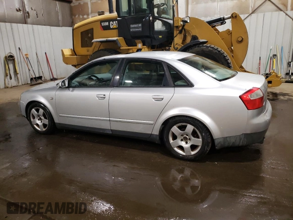 2003 Audi A4 1.8T с VIN WAULC68E83A164339, выставлен на аукционе Copart как лот 59754025 с пробегом 128 434 миль миль и Чистый • Clean title. История ставок и продаж доступна на DreamBid. Изображение 2.