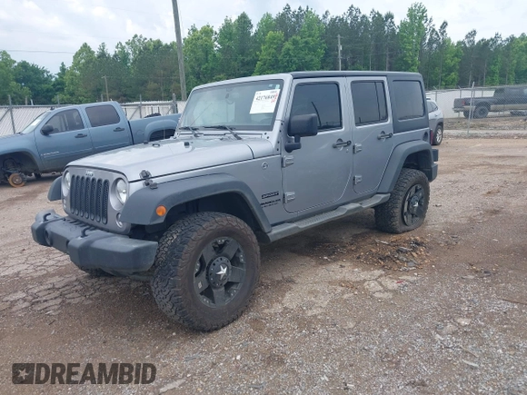 2017 Jeep Wrangler Unlimited Sport с VIN 1C4BJWDG5HL631286, выставлен на аукционе IAAI как лот 42176849 с пробегом 41 142 миль миль и . История ставок и продаж доступна на DreamBid. Изображение 17.
