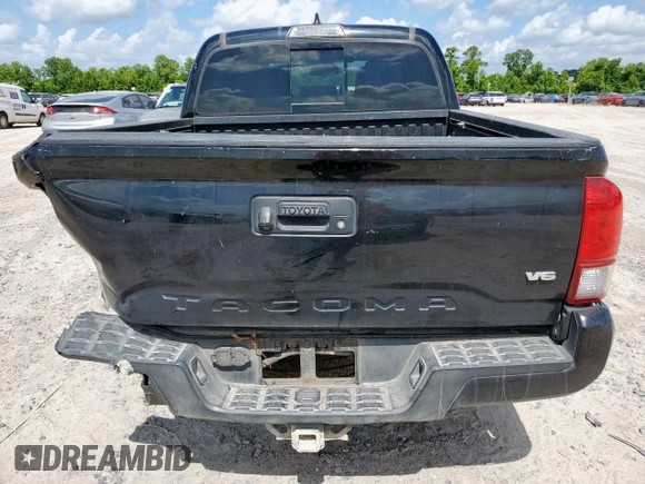 2017 Toyota Tacoma SR5 with VIN 5TFCZ5AN1HX102498, listed as a Copart auction lot 61499425 with 210,433 mi miles and Salvage title. Bid and sale history available at DreamBid. Image 6.