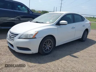2013 Nissan Sentra SV with VIN 3N1AB7AP3DL754704, listed as a IAAI auction lot 41854355 with 219,696 mi miles and . Bid and sale history available at DreamBid. Image 2.