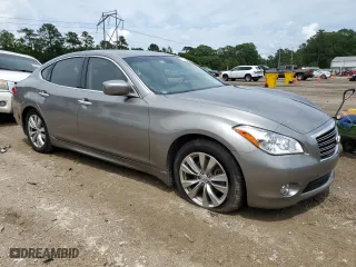 2013 Infiniti M37 with VIN JN1BY1AP8DM513632, listed as a Copart auction lot 41443245 with 151,701 mi miles and Salvage Title. Bid and sale history available at carsss.com. Image 4.