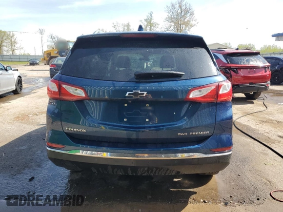 2021 Chevrolet Equinox Premier z VIN 2GNAXXEV9M6115343, wystawiony jako Copart lot #56357955 z przebiegiem 75 439 mil mil oraz Szkoda całkowita • Salvage title. Historia ofert i sprzedaży dostępna na DreamBid. Obrazek 6.