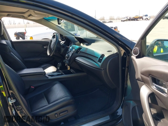 2015 Acura RDX Tech Pkg with VIN 5J8TB4H54FL017469, listed as a IAAI auction lot 41606814 with 156,011 mi miles. Bid and sale history available at carsss.com. Image 5.