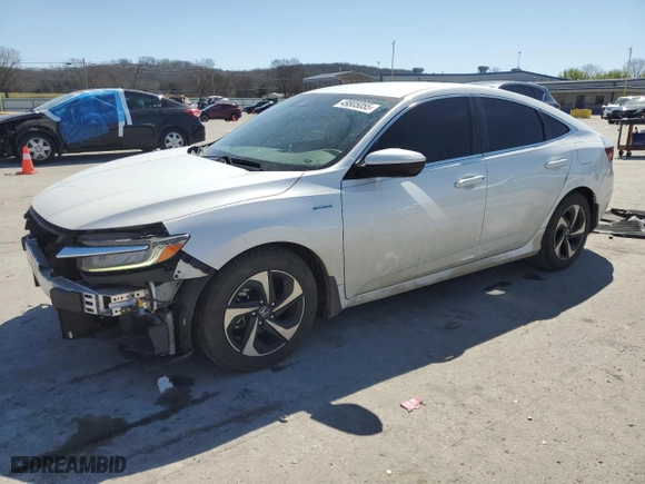 2021 Honda Insight EX with VIN 19XZE4F5XME007134, listed as a Copart auction lot 49805055 with NaN miles and Salvage Title. Bid and sale history available at carsss.com. Image 1.