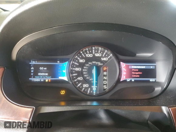 2013 Ford Edge Limited with VIN 2FMDK4KC6DBA43591, listed as a Copart auction lot 44403275 with 113,494 mi miles and Clean Title. Bid and sale history available at carsss.com. Image 9.