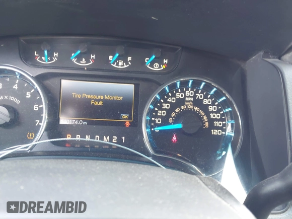 2014 Ford F-150 XL with VIN 1FTFW1CTXEKF35966, listed as a IAAI auction lot 42120360 with 140,174 mi miles and . Bid and sale history available at DreamBid. Image 7.