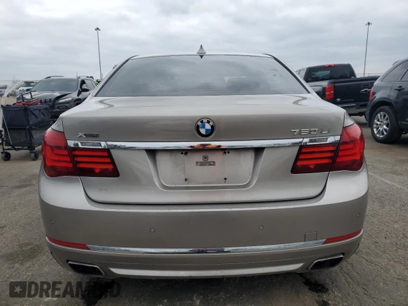 2013 BMW 7 Series 750Li xDrive with VIN WBAYF8C55DDE59031, listed as a Copart auction lot 52822935 with 152,284 mi miles and Clean Title. Bid and sale history available at carsss.com. Image 6.