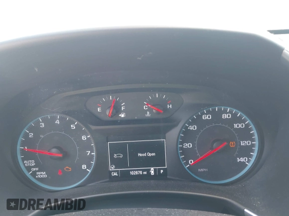 2018 Chevrolet Equinox LT with VIN 2GNAXJEV8J6153316, listed as a IAAI auction lot 42007184 with 102,676 mi miles and . Bid and sale history available at carsss.com. Image 7.