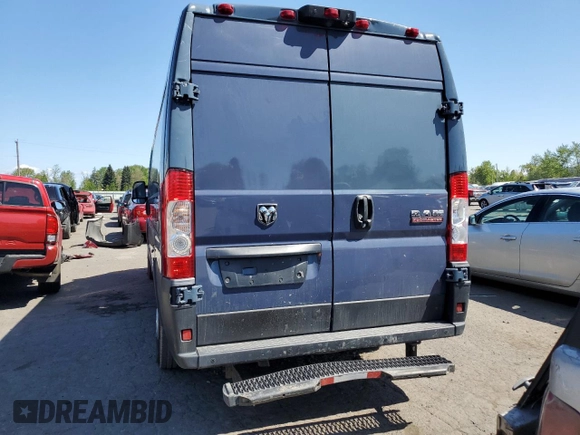 2019 Ram ProMaster Cargo with VIN 3C6URVJG2KE541763, listed as a Copart auction lot 54220075 with 74,417 mi miles and Clean Title. Bid and sale history available at DreamBid. Image 6.