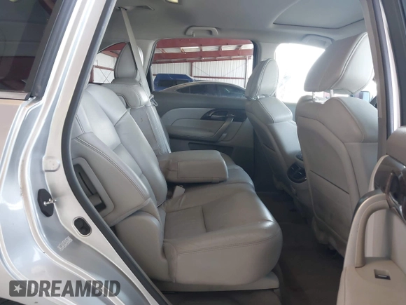 2011 Acura MDX Tech Pkg with VIN 2HNYD2H6XBH540055, listed as a IAAI auction lot 42118332 with 143,444 mi miles. Bid and sale history available at carsss.com. Image 8.