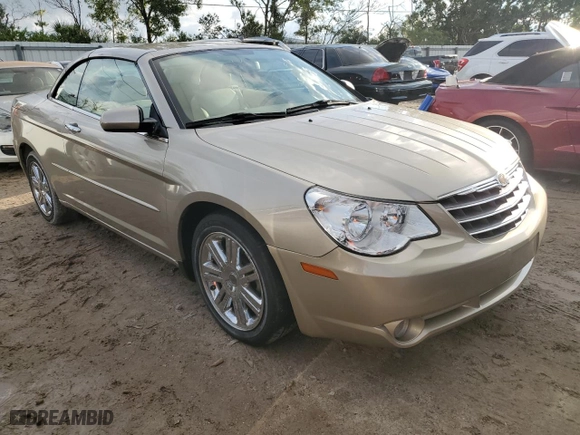 2008 Chrysler Sebring Limited with VIN 1C3LC65M38N125046, listed as a Copart auction lot 74211834 with 21,927 mi miles and Non Repairable. Bid and sale history available at carsss.com. Image 4.