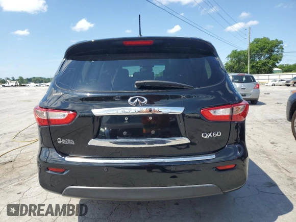 2015 Infiniti QX60 z VIN 5N1AL0MM0FC536118, wystawiony jako Copart lot #57816955 z przebiegiem 149 835 mil mil oraz Szkody całkowita. Historia ofert i sprzedaży dostępna na DreamBid. Obrazek 6.