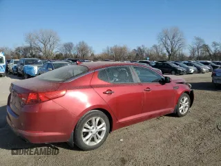 2013 Kia Optima EX with VIN 5XXGN4A79DG221796, listed as a Copart auction lot 49491285 with 106,145 mi miles and Salvage Title. Bid and sale history available at carsss.com. Image 3.