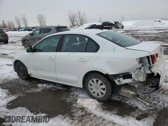 2015 Volkswagen Jetta Sedan 1.8T SE with VIN 3VWD07AJ6FM216763, listed as a Copart auction lot 47344205 with 115,677 mi miles and Salvage Title. Bid and sale history available at carsss.com. Image 2.