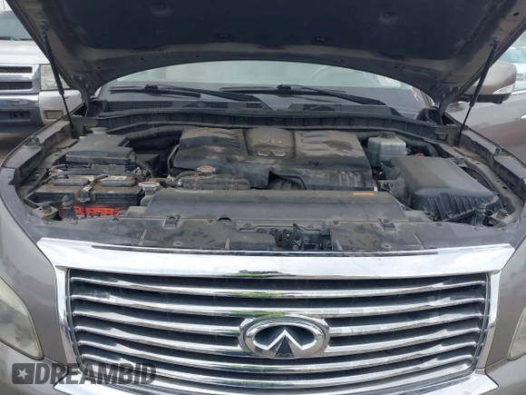 2014 Infiniti QX80 with VIN JN8AZ2NF5E9556556, listed as a IAAI auction lot 42455689 with 237,980 mi miles and . Bid and sale history available at DreamBid. Image 10.