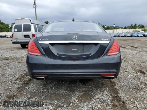 2017 Mercedes-Benz S 550 with VIN WDDUG8FB4HA315884, listed as a Copart auction lot 70753864 with 52,466 mi miles and Salvage Title. Bid and sale history available at carsss.com. Image 6.
