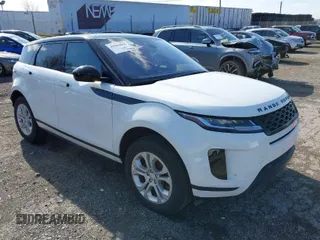 2020 Land Rover Range Rover Evoque S with VIN SALZJ2FX4LH028354, listed as a IAAI auction lot 41864866 with 21,712 mi miles. Bid and sale history available at carsss.com. Image 1.