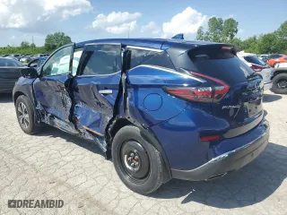 2020 Nissan Murano S with VIN 5N1AZ2AJ0LN122633, listed as a Copart auction lot 53847864 with 62,707 mi miles and Salvage Title. Bid and sale history available at carsss.com. Image 2.