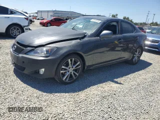 2007 Lexus IS 250 with VIN JTHBK262472028968, listed as a Copart auction lot 63149755 with 136,483 mi miles and Clean title. Bid and sale history available at DreamBid. Image 1.