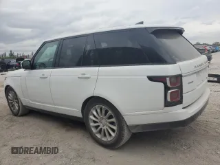 2018 Land Rover Range Rover with VIN SALGS2REXJA500285, listed as a Copart auction lot 46213465 with 44,603 mi miles and Salvage title. Bid and sale history available at DreamBid. Image 2.