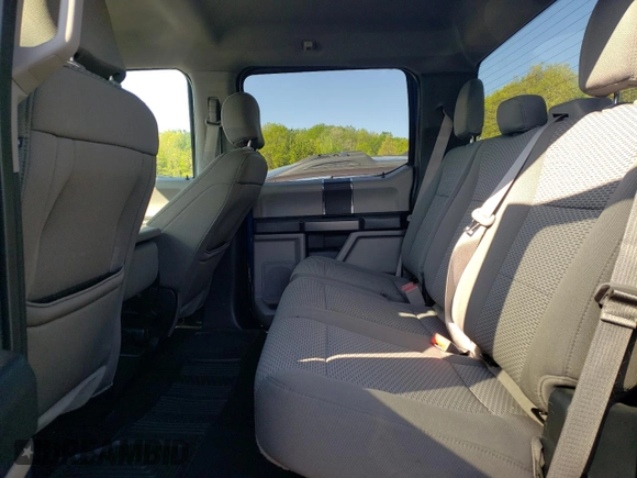 2018 Ford F-150 XL with VIN 1FTEW1EG2JFD55122, listed as a Copart auction lot 56501955 with 91,649 mi miles and Salvage title. Bid and sale history available at DreamBid. Image 10.
