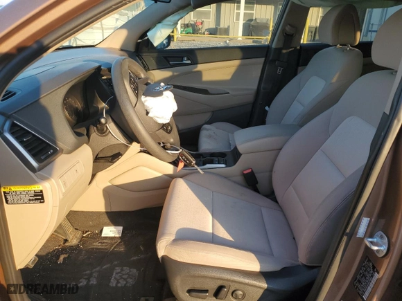 2017 Hyundai Tucson SE with VIN KM8J3CA43HU379493, listed as a Copart auction lot 41434805 with 103,763 mi miles and Salvage Title. Bid and sale history available at carsss.com. Image 7.