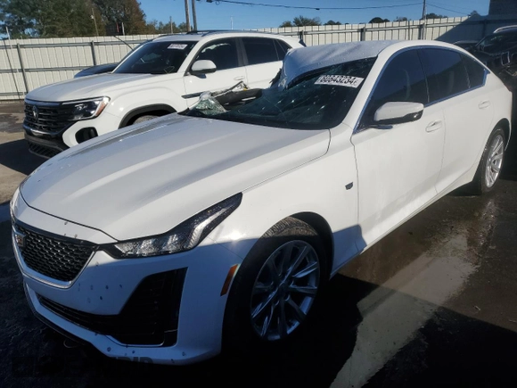 2020 Cadillac CT5 Luxury z VIN 1G6DM5RKXL0152351, wystawiony jako Copart lot #80843234 z przebiegiem 17 154 mil mil oraz Nie do naprawy • Non repairable. Historia ofert i sprzedaży dostępna na DreamBid. Obrazek 1.