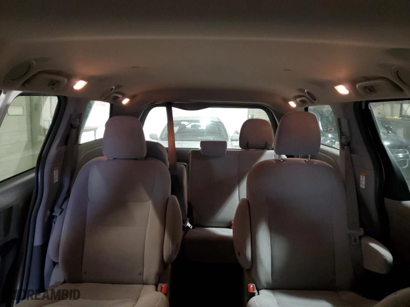 2015 Toyota Sienna L with VIN 5TDZK3DC0FS597860, listed as a Copart auction lot 43440125 with 138,375 mi miles and Salvage Title. Bid and sale history available at carsss.com. Image 10.