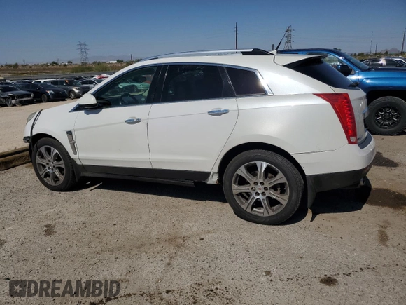 2012 Cadillac SRX Premium Collection with VIN 3GYFNFE34CS517102, listed as a Copart auction lot 60483155 with 111,770 mi miles and Salvage title. Bid and sale history available at DreamBid. Image 2.