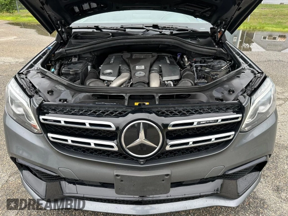 2019 Mercedes-Benz GLS 63 AMG with VIN 4JGDF7FE8KB219514, listed as a Copart auction lot 63533595 with 206,276 mi miles and Clean title. Bid and sale history available at DreamBid. Image 7.