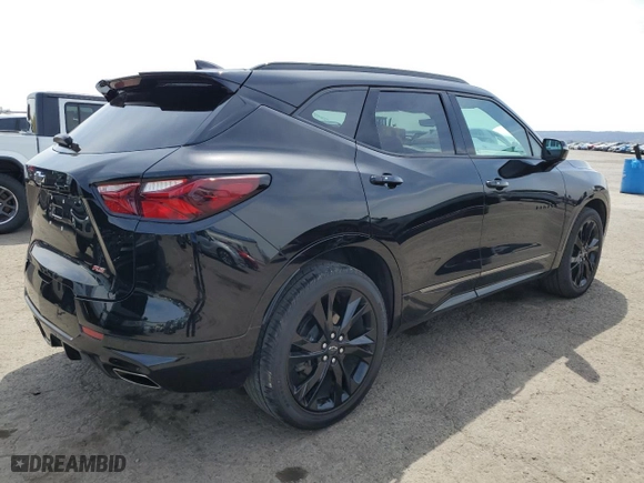 2019 Chevrolet Blazer RS with VIN 3GNKBJRS2KS565866, listed as a Copart auction lot 53720125 with 88,955 mi miles and Salvage Title. Bid and sale history available at carsss.com. Image 3.