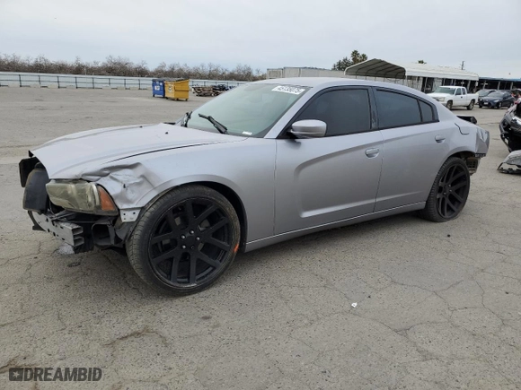 2014 Dodge Charger SE with VIN 2C3CDXBG1EH114505, listed as a Copart auction lot 45135075 with 160,943 mi miles and Salvage Title. Bid and sale history available at carsss.com. Image 1.