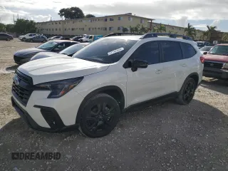 2023 Subaru Ascent Onyx with VIN 4S4WMAHD5P3459539, listed as a Copart auction lot 77147604 with 5,208 mi miles and Salvage title. Bid and sale history available at DreamBid. Image 1.