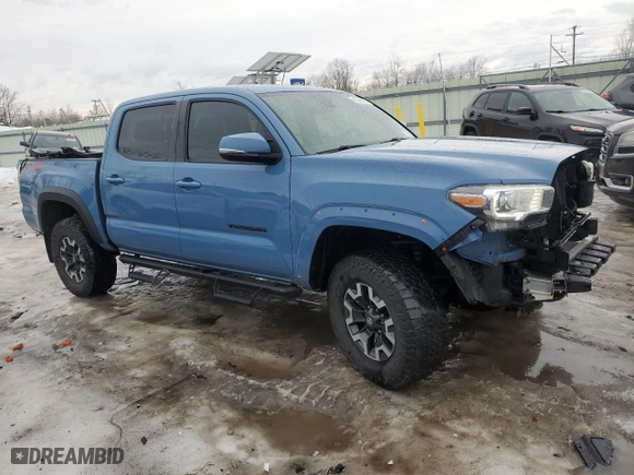 2019 Toyota Tacoma 4WD SR with VIN 3TMCZ5AN8KM217340, listed as a Copart auction lot 47365675 with 102,920 mi miles and Salvage Title. Bid and sale history available at carsss.com. Image 4.