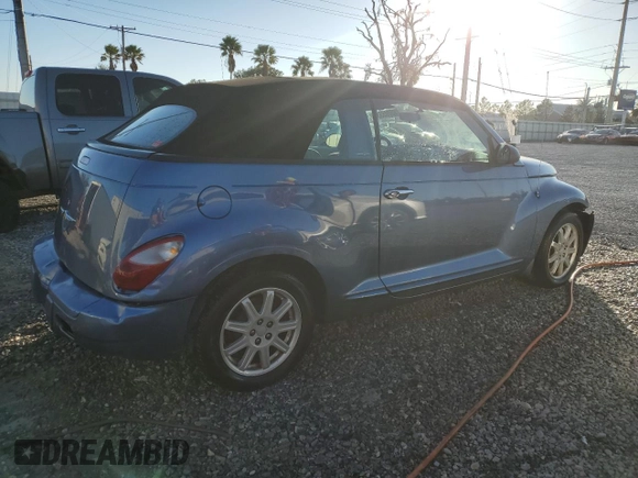 2007 Chrysler PT Cruiser with VIN 3C3JY45X67T501051, listed as a Copart auction lot 85005534 with 163,184 mi miles and Salvage Title. Bid and sale history available at carsss.com. Image 3.