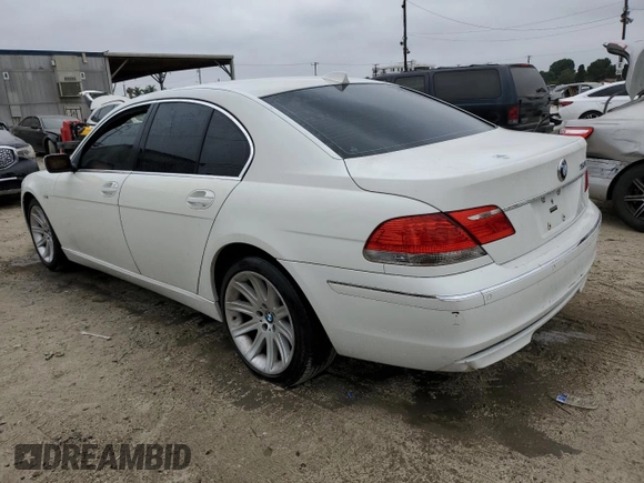 2006 BMW 7 Series 750i с VIN WBAHL835X6DT01146, выставлен на аукционе Copart как лот 58617325 с пробегом 99 178 миль миль и Чистый • Clean title. История ставок и продаж доступна на DreamBid. Изображение 2.