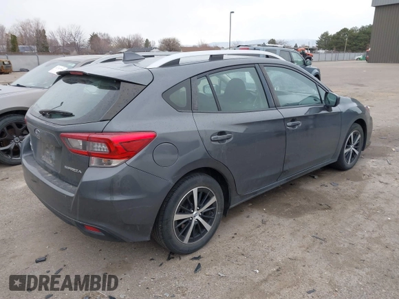 2021 Subaru Impreza Premium с VIN 4S3GTAD6XM3703426, выставлен на аукционе IAAI как лот 41760749 с пробегом 47 427 миль миль и . История ставок и продаж доступна на DreamBid. Изображение 4.