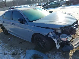 2024 Honda Civic Sport with VIN 2HGFE2F59RH539303, listed as a IAAI auction lot 41417721 with 7,240 mi miles and . Bid and sale history available at DreamBid. Image 1.