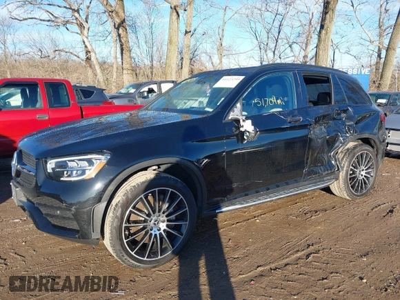 2020 Mercedes-Benz GLC 300 with VIN W1N0G8DB5LV261601, listed as a IAAI auction lot 41123293 with 51,704 mi miles and . Bid and sale history available at DreamBid. Image 6.