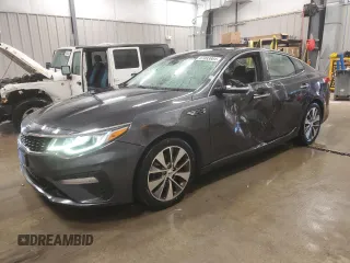 2019 Kia Optima LX with VIN 5XXGT4L35KG291082, listed as a Copart auction lot 87083004 with 135,163 mi miles and Salvage Title. Bid and sale history available at carsss.com. Image 1.