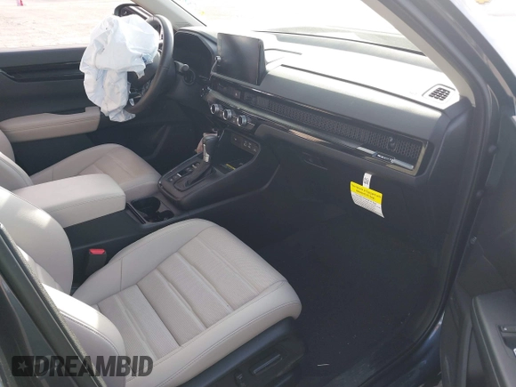 2024 Honda CR-V EX-L with VIN 2HKRS3H72RH313619, listed as a IAAI auction lot 41194810 with 17,042 mi miles and . Bid and sale history available at DreamBid. Image 5.