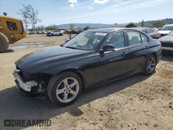 2014 BMW 3 Series 328i with VIN WBA3C1C5XEK113139, listed as a Copart auction lot 51931305 with 67,091 mi miles and Salvage Title. Bid and sale history available at carsss.com. Image 1.