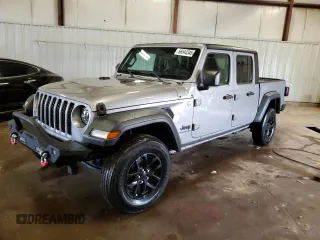 2020 Jeep Gladiator Sport S with VIN 1C6HJTAG7LL124080, listed as a Copart auction lot 66544345 with 42,906 mi miles and Clean title. Bid and sale history available at DreamBid. Image 1.