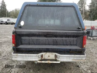 1986 Ford F-150 with VIN 2FTDF15Y2GCB58735, listed as a Copart auction lot 46732215 with 54,401 mi miles and Clean Title. Bid and sale history available at carsss.com. Image 6.