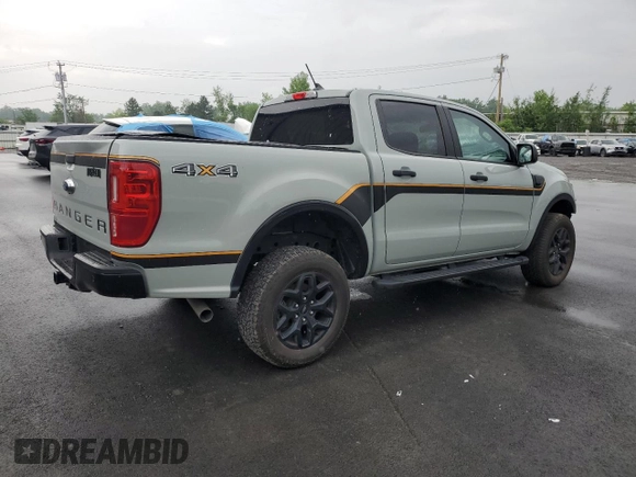 2023 Ford Ranger XL with VIN 1FTER4FH7PLE03501, listed as a Copart auction lot 59953735 with 16,161 mi miles and Salvage title. Bid and sale history available at DreamBid. Image 3.