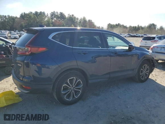 2022 Honda CR-V EX z VIN 2HKRW2H53NH609871, wystawiony jako Copart lot #53911295 z przebiegiem 55 024 mil mil oraz Szkoda całkowita • Salvage title. Historia ofert i sprzedaży dostępna na DreamBid. Obrazek 3.