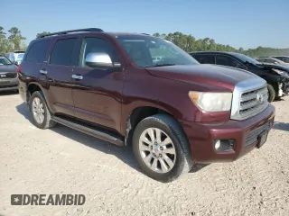 2010 Toyota Sequoia Platinum with VIN 5TDYY5G14AS030110, listed as a Copart auction lot 52528565 with 279,946 mi miles and Clean Title. Bid and sale history available at carsss.com. Image 4.