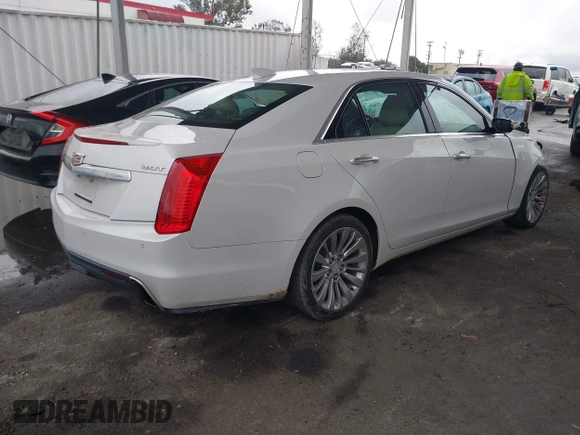 2018 Cadillac CTS Sedan Luxury AWD with VIN 1G6AX5SX2J0127618, listed as a IAAI auction lot 41785890 with 79,994 mi miles. Bid and sale history available at carsss.com. Image 4.