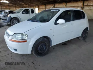 2008 Chevrolet Aveo LS with VIN KL1TD66638B019522, listed as a Copart auction lot 78677024 with 141,202 mi miles and Salvage Title. Bid and sale history available at DreamBid. Image 1.