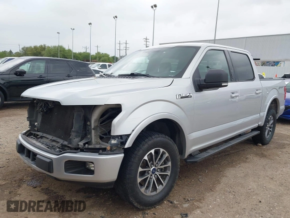 2018 Ford F-150 XL with VIN 1FTEW1CP8JKC66326, listed as a IAAI auction lot 41937917 with 204,091 mi miles. Bid and sale history available at carsss.com. Image 18.